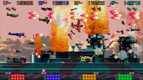 「P-47 ACES」の拡張移植版「P-47 ACES 改」がexA-Arcadia向けに発表！ワイド画面で4人同時プレイが可能の画像7