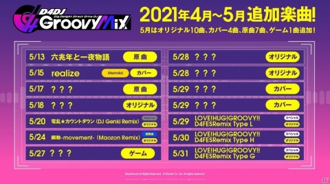「D4DJ Groovy Mix」ハーフアニバーサリーを記念して最大5,000ダイヤがもらえるキャンペーンが実施！の画像7
