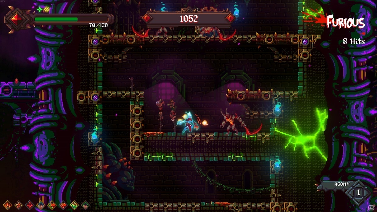 ヘビメタサウンドが荒れ狂うローグライトアクション「ライジングヘル」がPS4/Xbox One/Switchで発売決定！の画像10