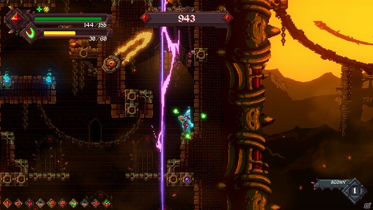 ヘビメタサウンドが荒れ狂うローグライトアクション「ライジングヘル」がPS4/Xbox One/Switchで発売決定！の画像11