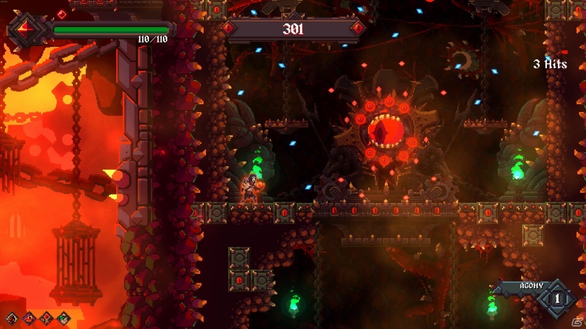 ヘビメタサウンドが荒れ狂うローグライトアクション「ライジングヘル」がPS4/Xbox One/Switchで発売決定！の画像5