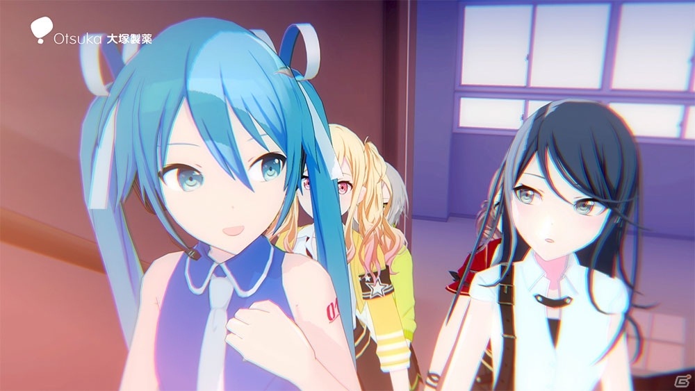 ポカリスエット×初音ミク×「プロジェクトセカイ」×VTuberのWEBムービー「ネツナレろ！」篇が公開の画像2