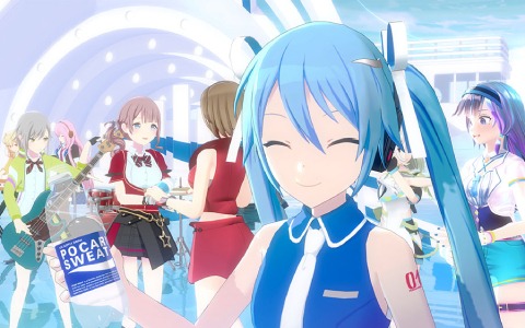 ポカリスエット×初音ミク×「プロジェクトセカイ」×VTuberのWEBムービー「ネツナレろ！」篇が公開