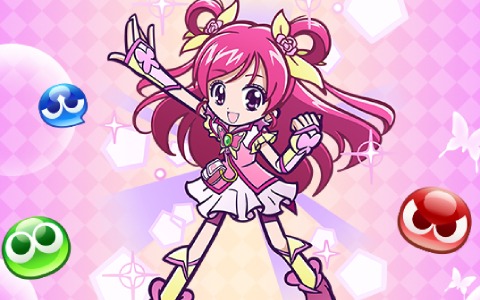 「ぷよぷよ!!クエスト」キュアドリームたちが録りおろしボイス付きで登場！「Yes!プリキュア5GoGo!」とのコラボが開催決定