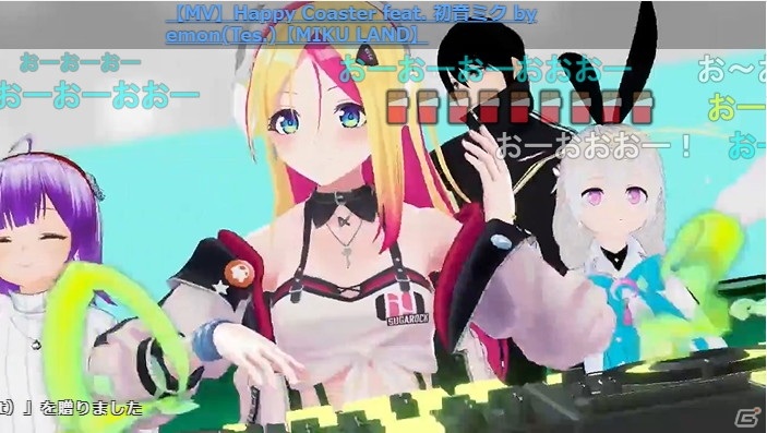 VRイベント「MIKU LAND β mini YOSAKURA」の公式レポートが到着！幻想的なVRワールドや後夜祭の様子を紹介の画像17