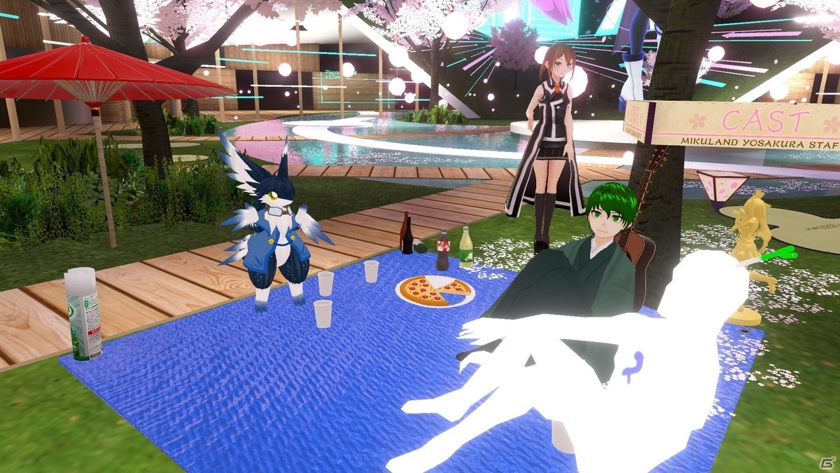 VRイベント「MIKU LAND β mini YOSAKURA」の公式レポートが到着！幻想的なVRワールドや後夜祭の様子を紹介の画像6