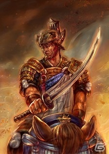 「戦国IXA」絵巻作家の正子公也氏が描く「中馬大蔵」をはじめ9枚の武将カードが追加！の画像2