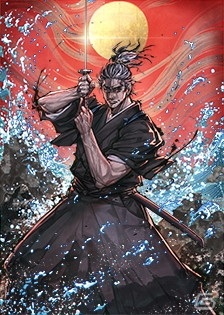 「戦国IXA」絵巻作家の正子公也氏が描く「中馬大蔵」をはじめ9枚の武将カードが追加！の画像5