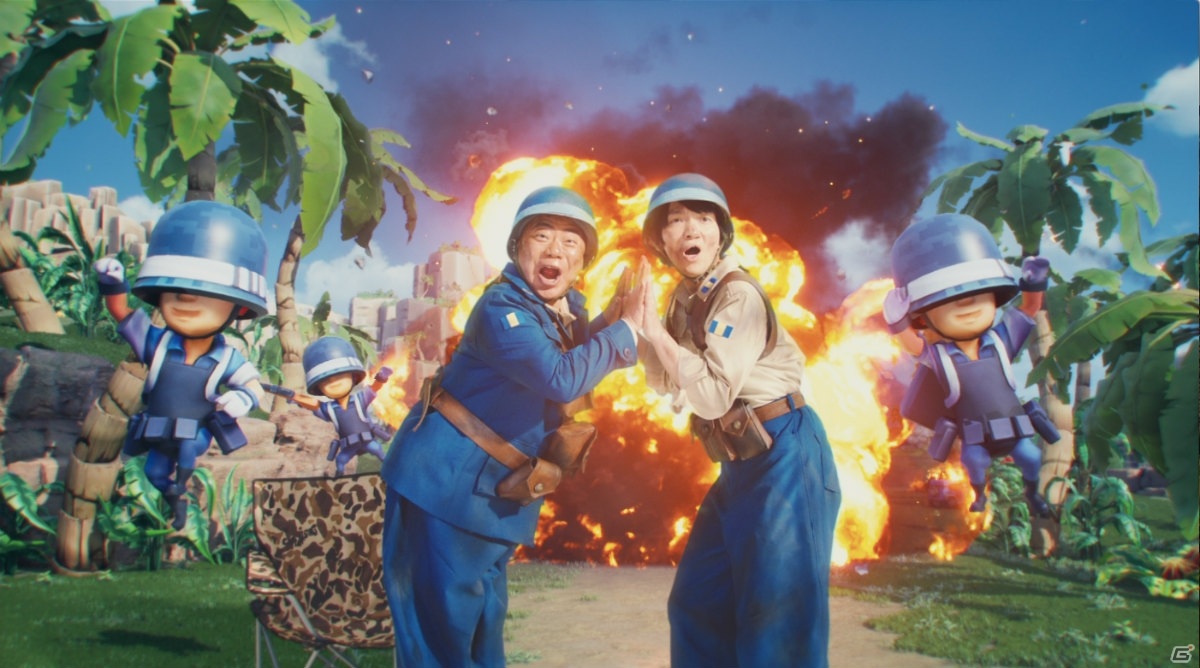 出川哲朗さん、ほしのディスコさんが瞬間連携プレイで危機を脱出！？「トップウォー」の新CMが5月15日より放映の画像2