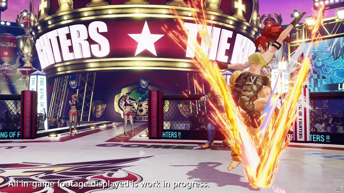 「THE KING OF FIGHTERS XV」傭兵部隊の女性兵士「レオナ・ハイデルン」のキャラクタートレーラーが公開！の画像6
