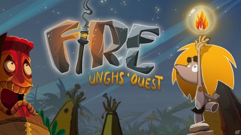 Switch「Fire: Ungh's Quest」が配信！テキストなしで進行するカオスなストーリーが魅力の探索ADVの画像1