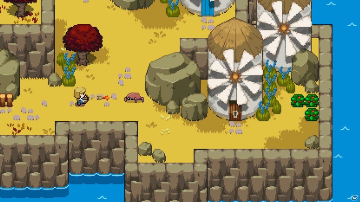 Steam「オーシャンズハート」が日本語に対応！緻密なピクセルアートで描かれた探索型アクションRPGの画像15