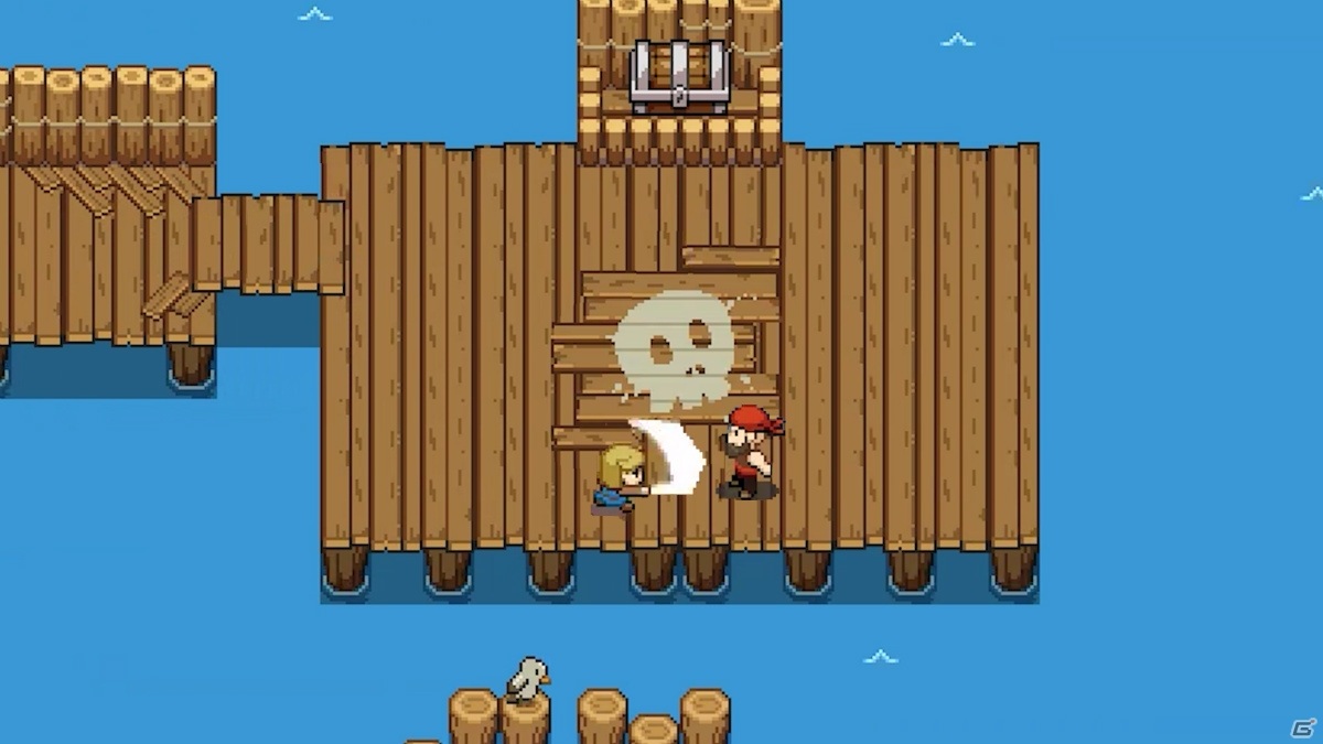 Steam「オーシャンズハート」が日本語に対応！緻密なピクセルアートで描かれた探索型アクションRPGの画像9