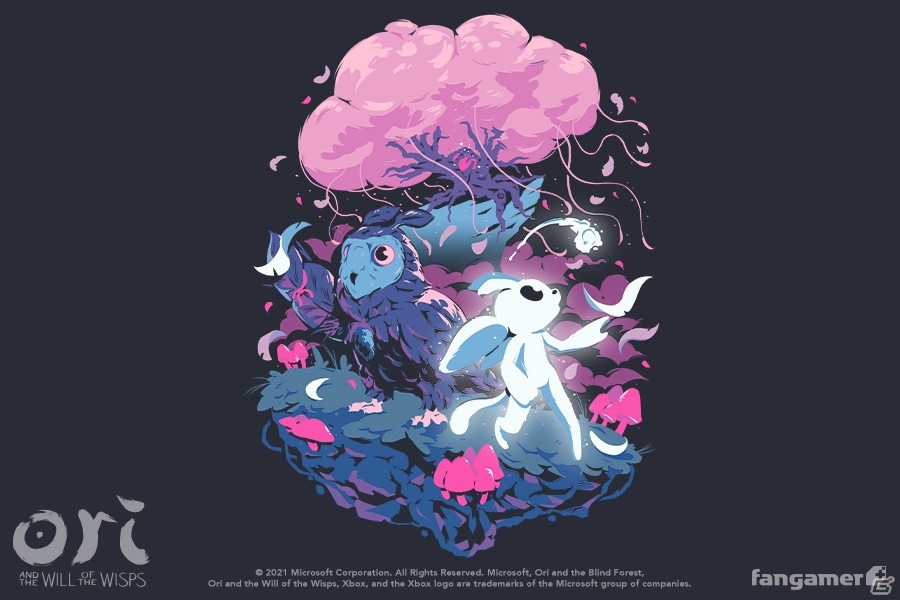 「Ori and the Will of the Wisps」のオリジナルTシャツとぬいぐるみ、ピンバッジがFangamer Japanから発売！の画像3