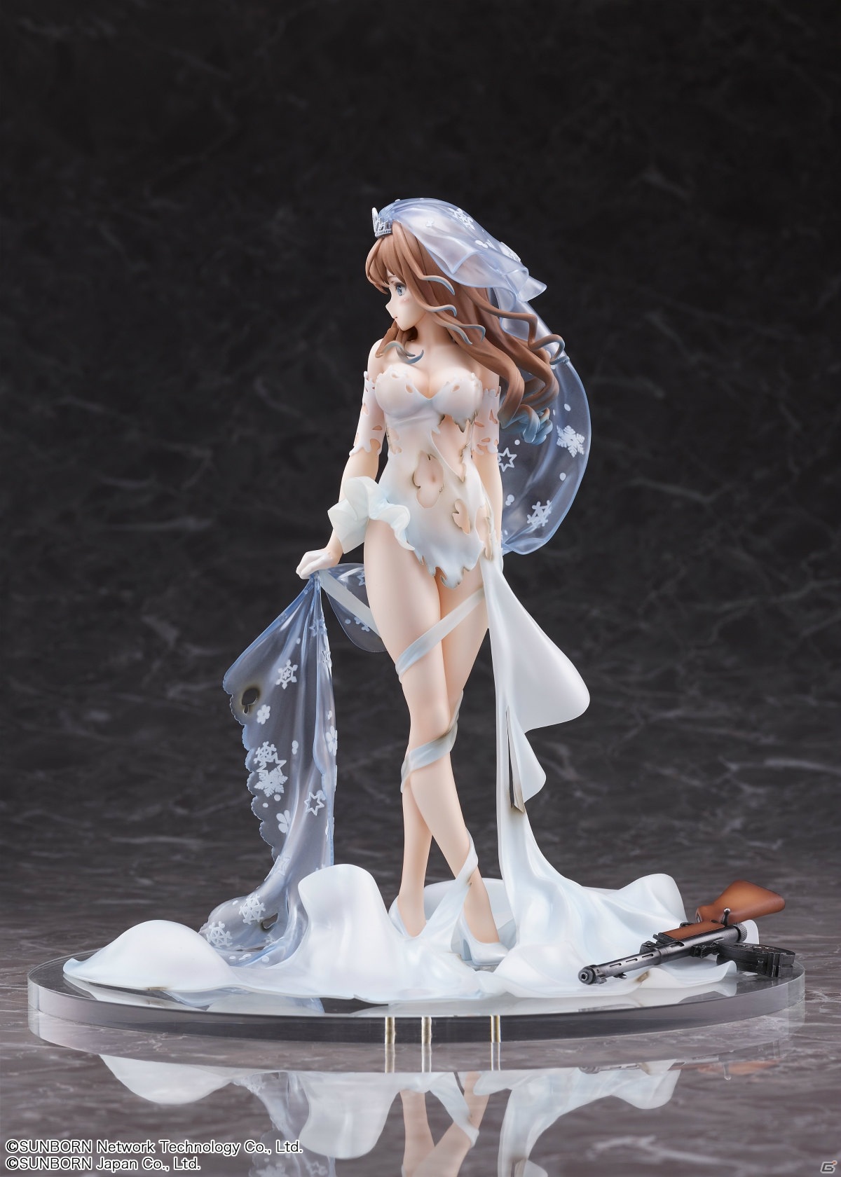 「ドールズフロントライン」花嫁スキン「幸せの使命」をまとったスオミの1/7スケールフィギュアが予約開始！の画像4