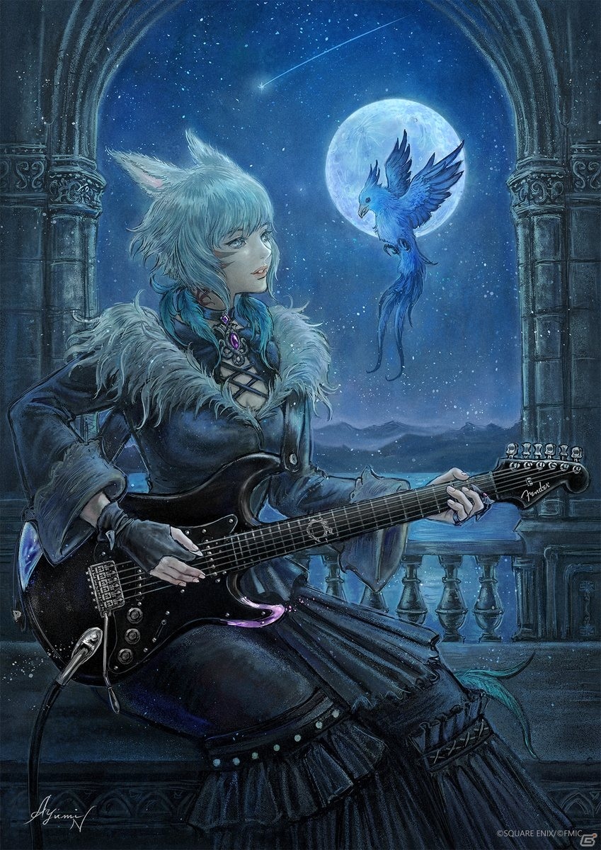 ギターブランド「フェンダー」よりエレキギター「FINAL FANTASY XIV Stratocaster」発売決定！の画像2