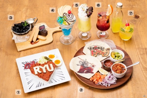 カプコンカフェ×「逆転裁判」のコラボメニューが解禁！ブロマイド風ポストカードなどノベルティも公開の画像1