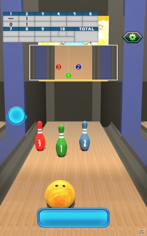 Ios Android ゲームバラエティー ボウリング が配信 ボールの軌道を変える フォーカス 機能で高得点を狙おう ゲーム情報サイト Gamer
