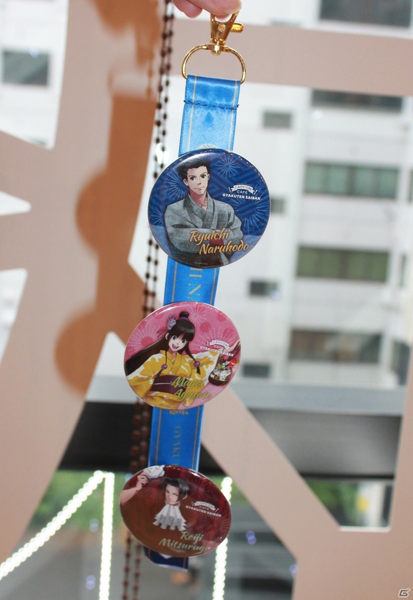 夏祭り気分を味わえるカプコンカフェ「逆転裁判」コラボが5月21