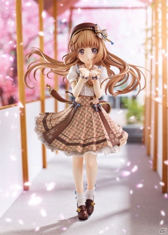 「アイドルマスター シンデレラガールズ」依田芳乃がシックな色合いのチェック柄が印象的な洋風の衣装で立体化！の画像2