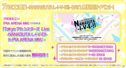 「Tokyo 7th シスターズ」テレビCMの撮影に挑む西園ホノカのGS＋カードが報酬のイベントが開催！の画像4