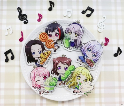 「バンドリ！」ご当地モチーフを“むぎゅっ”としたアクリルキーホルダーが5月22日より順次発売！の画像1