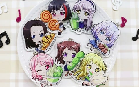 「バンドリ！」ご当地モチーフを“むぎゅっ”としたアクリルキーホルダーが5月22日より順次発売！