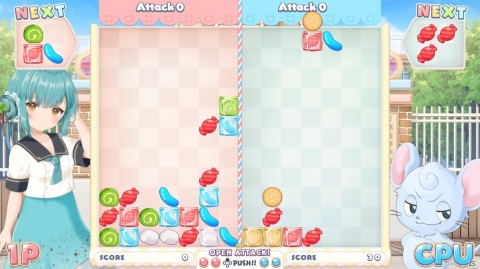お菓子をモチーフにした爽快落ちものパズル「かしおり」がSwitchで5月27日に配信！の画像4