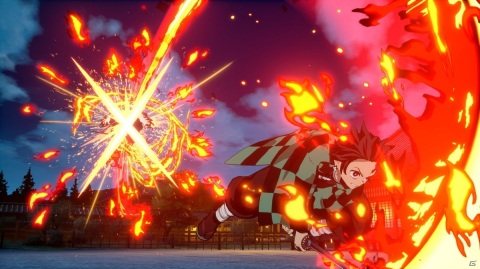 「鬼滅の刃 ヒノカミ血風譚」バーサスモードに竈門炭治郎（ヒノカミ神楽）が参戦！の画像3
