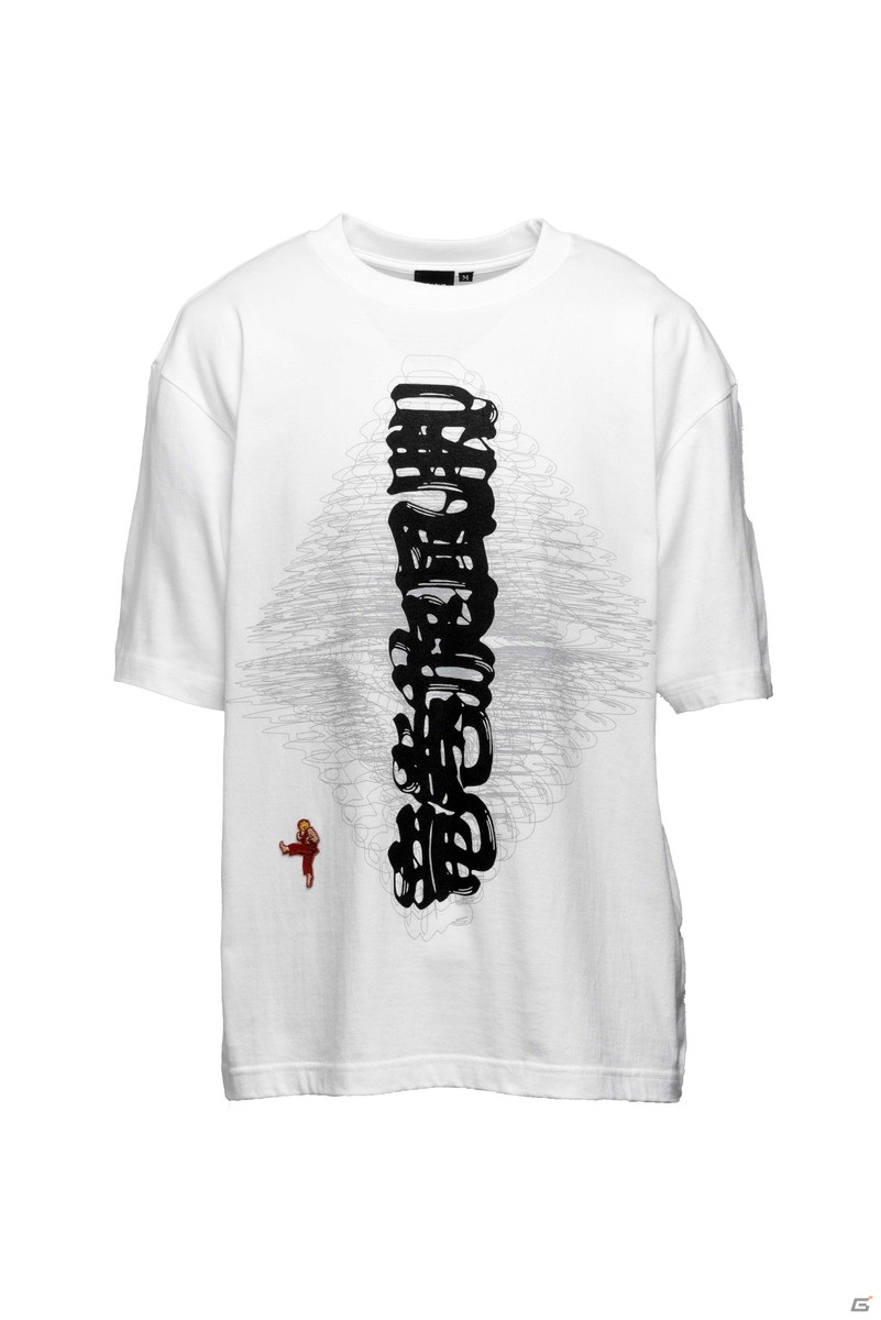 「ストリートファイター」シリーズの必殺技を筆文字で表現したTシャツが5月28日に発売！の画像11