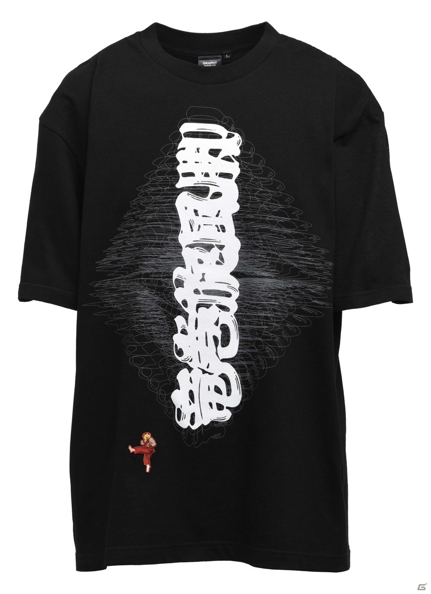 「ストリートファイター」シリーズの必殺技を筆文字で表現したTシャツが5月28日に発売！の画像13