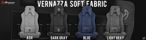 素材にこだわり抜き耐久性と通気性を両立したゲーミングチェア「Arozzi Vernazza Soft Fabric」が発売！の画像1