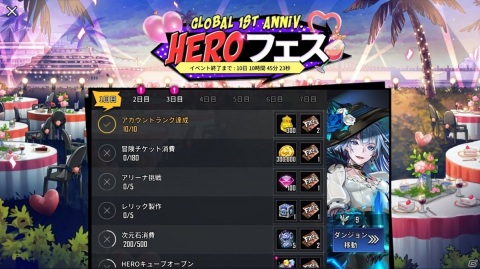 「ヒーローカンターレ」にてグローバルサーバー1周年記念イベントが開催！の画像6