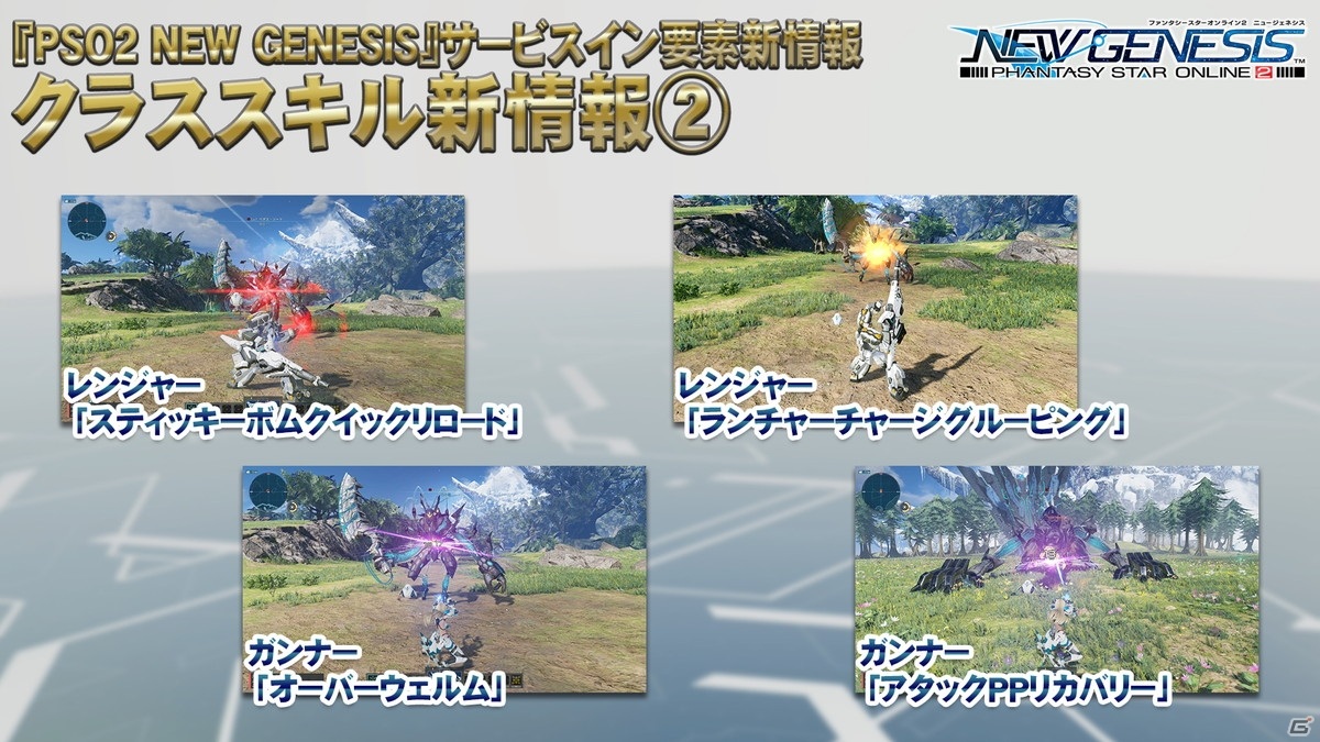 「PSO2：NGS」正式サービスイン後のロードマップが公開！PC版ベンチマークソフトの配信もスタートの画像10