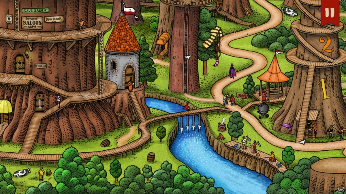 日本の絵本をもとにした迷宮アドベンチャー「迷路探偵ピエール」がSteamで6月22日に発売！の画像4