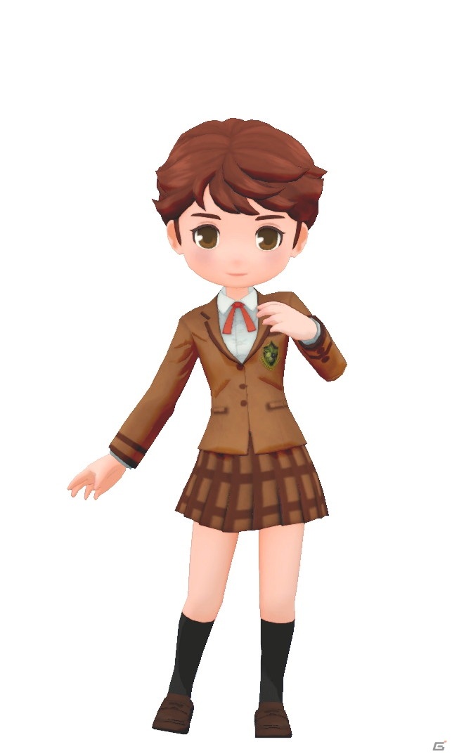 「牧場物語 オリーブタウンと希望の大地」牧場生活しながら学生気分！？新衣装が追加される「学園セット」が配信の画像10