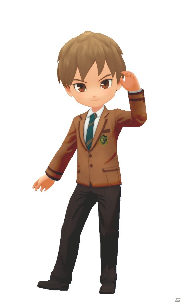 「牧場物語 オリーブタウンと希望の大地」牧場生活しながら学生気分！？新衣装が追加される「学園セット」が配信の画像4