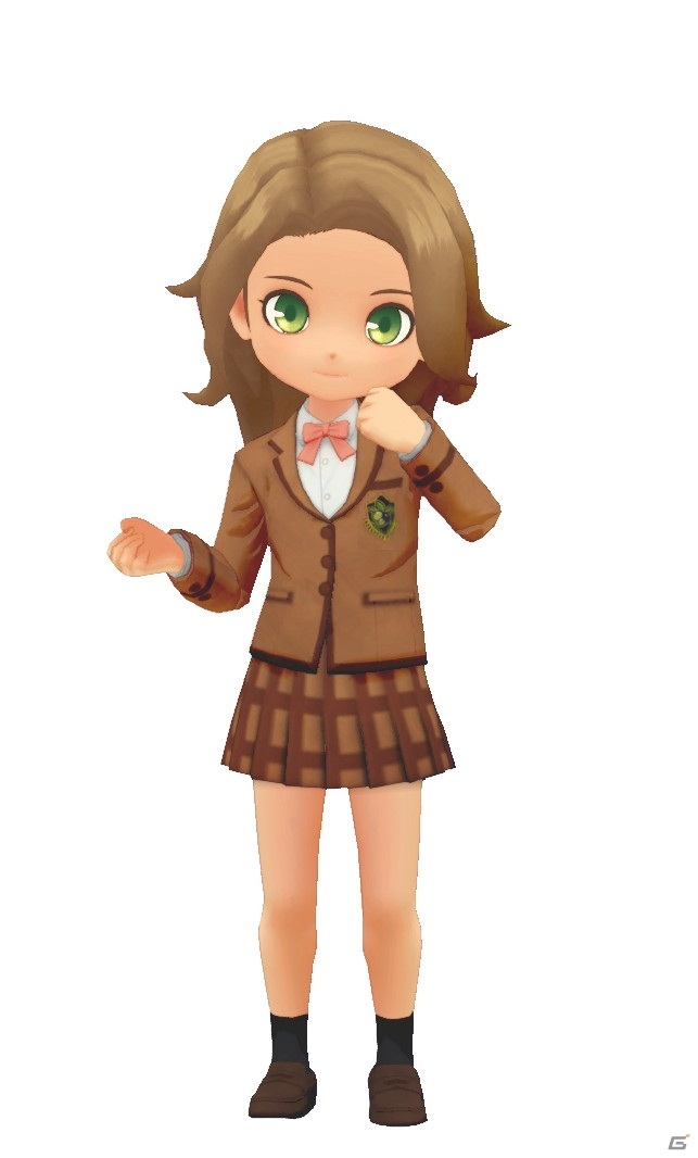 「牧場物語 オリーブタウンと希望の大地」牧場生活しながら学生気分！？新衣装が追加される「学園セット」が配信の画像5