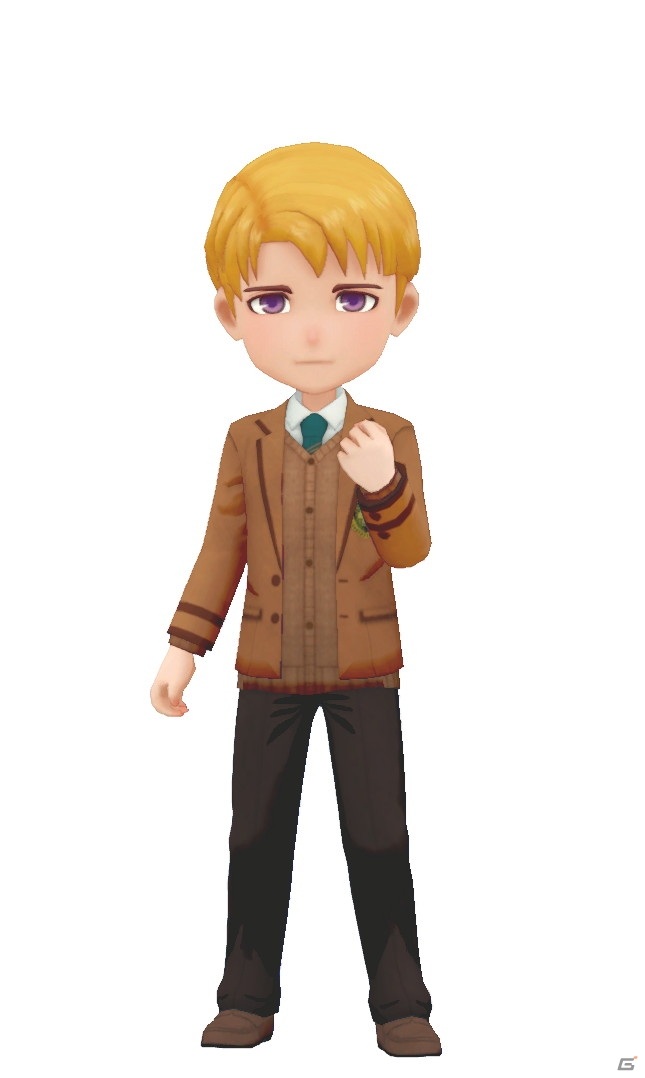 「牧場物語 オリーブタウンと希望の大地」牧場生活しながら学生気分！？新衣装が追加される「学園セット」が配信の画像8