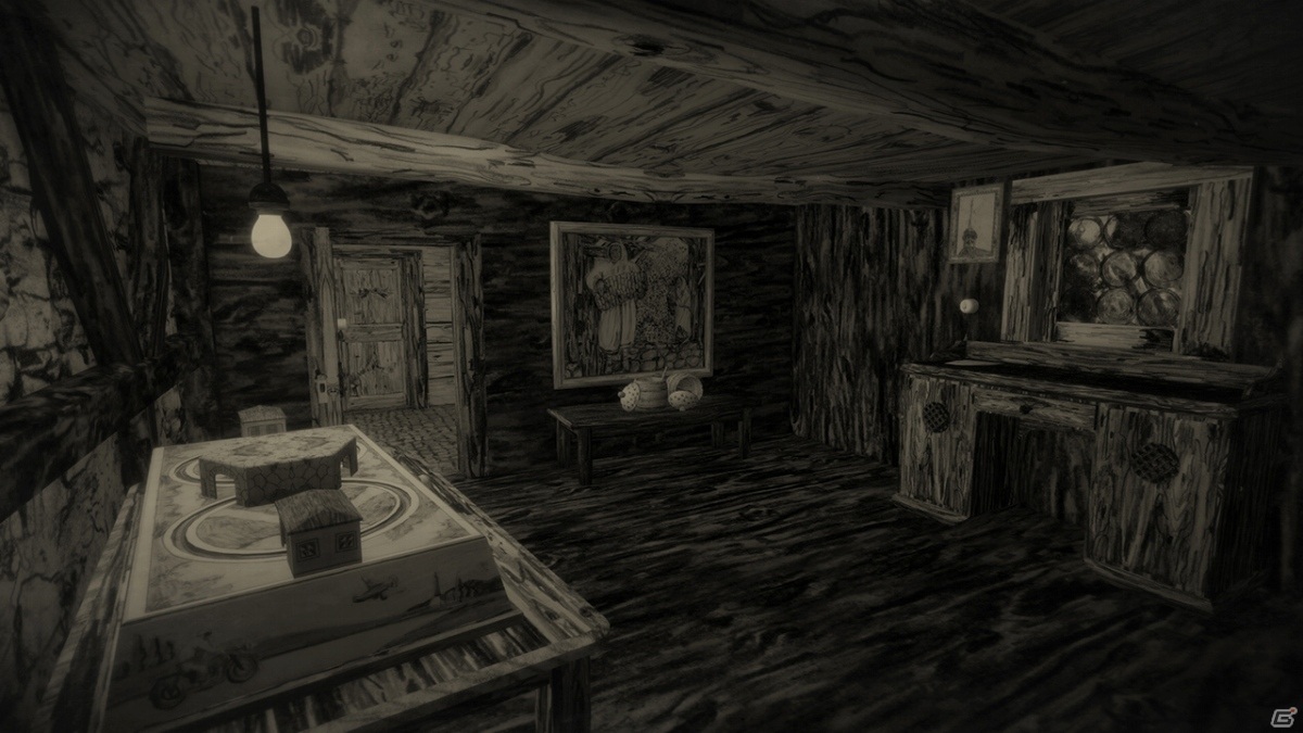 鉛筆だけで描かれた世界を探索するホラーADV「Mundaun」がPS4/Xbox One/Switchで本日発売！の画像5