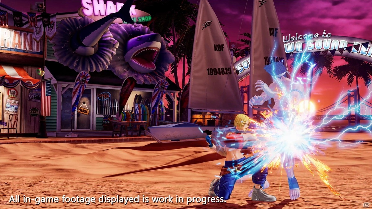 「THE KING OF FIGHTERS XV」ブルー・マリーのキャラクタートレーラーが公開！あらゆる格闘技に精通したフリーランスのエージェントの画像2