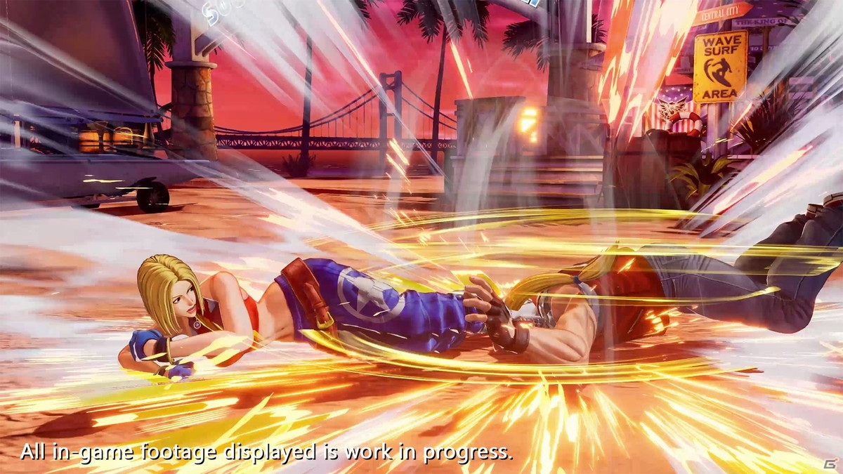「THE KING OF FIGHTERS XV」ブルー・マリーのキャラクタートレーラーが公開！あらゆる格闘技に精通したフリーランスのエージェントの画像3