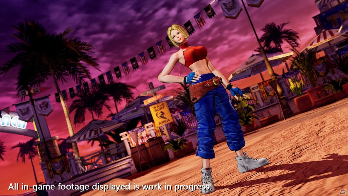 「THE KING OF FIGHTERS XV」ブルー・マリーのキャラクタートレーラーが公開！あらゆる格闘技に精通したフリーランスのエージェントの画像4