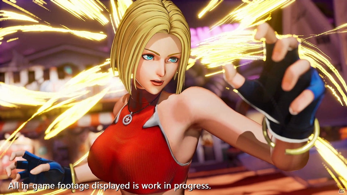 「THE KING OF FIGHTERS XV」ブルー・マリーのキャラクタートレーラーが公開！あらゆる格闘技に精通したフリーランスのエージェントの画像7