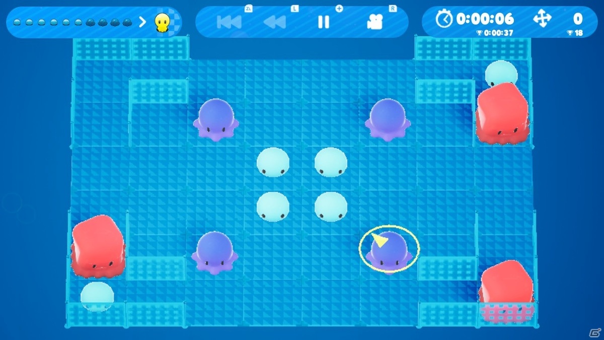 キュートな細胞たちを結合させていくパズルゲーム「ピクセル セル」が6月10日にSwitchで配信！の画像3