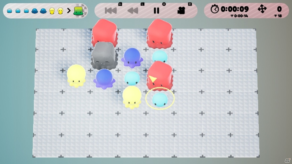 キュートな細胞たちを結合させていくパズルゲーム「ピクセル セル」が6月10日にSwitchで配信！の画像5