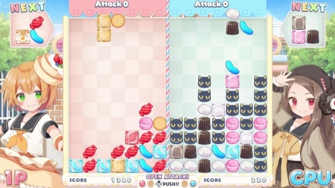 お菓子をモチーフにした3マッチパズルゲーム かしおり がswitch向けに配信開始 ゲーム情報サイト Gamer