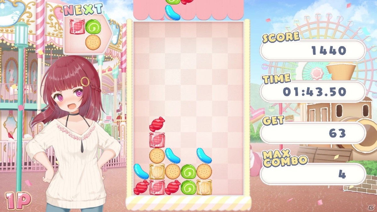 お菓子をモチーフにした3マッチパズルゲーム「かしおり」がSwitch向けに配信開始！の画像5