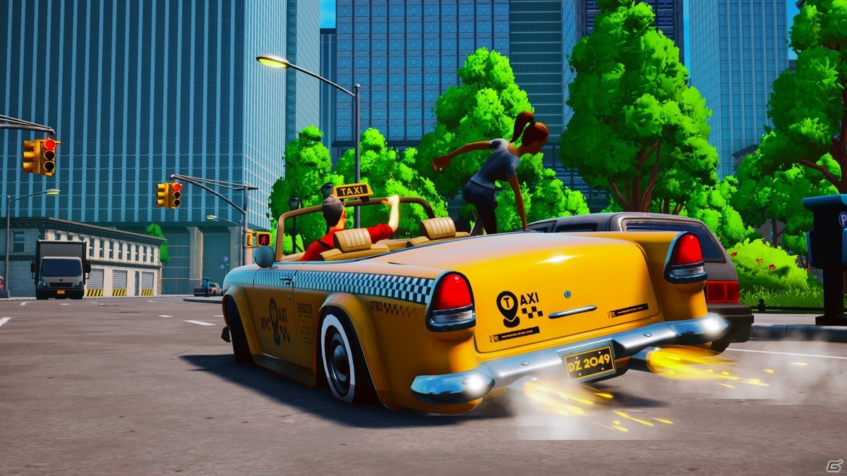 街を爆走して乗客を目的地に送り届けるタクシーACT「タクシー・カオス」がPS4/Switch向けに配信開始！の画像10