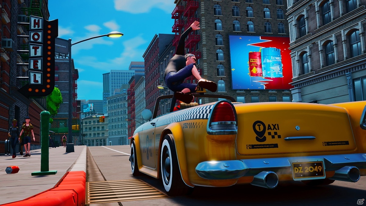街を爆走して乗客を目的地に送り届けるタクシーACT「タクシー・カオス」がPS4/Switch向けに配信開始！の画像15